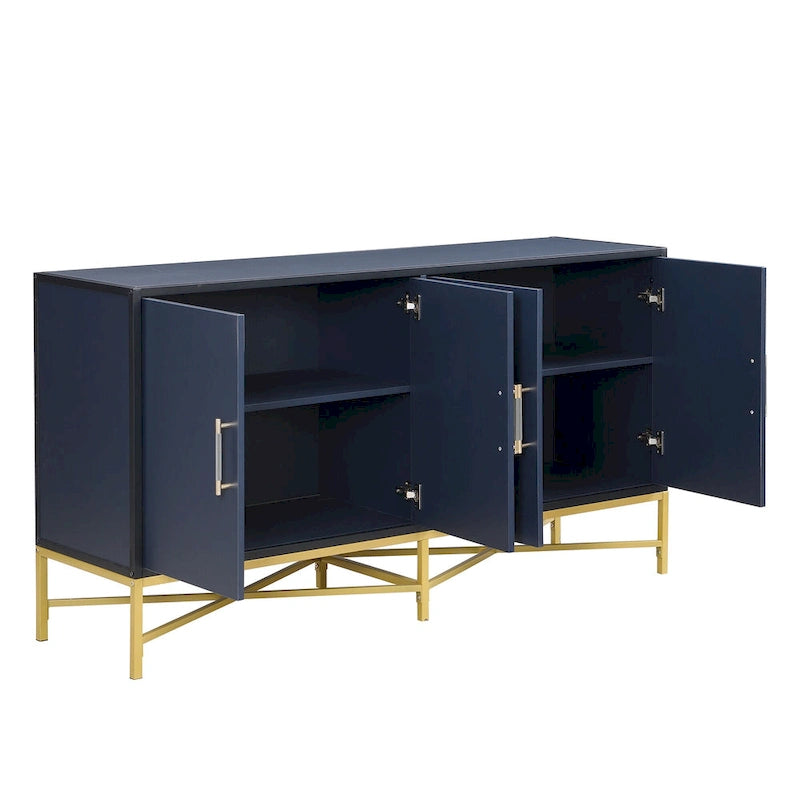 Distinctive Features of Four-Door Sideboard