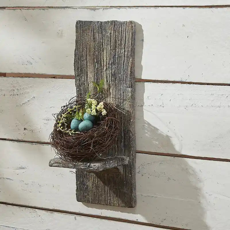 Cement Wall Shelf - 5 x 5.25 x 14.75