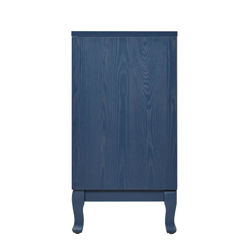 Elegant Sideboard with Arched Groove Design for Living Room