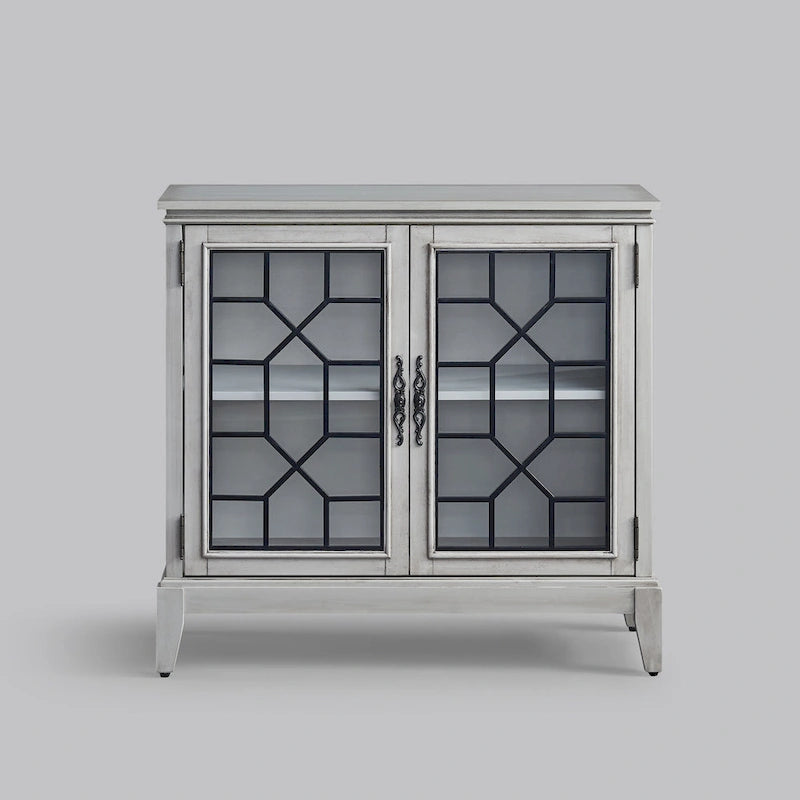 Sideboard & Buffets Cabinet, Accent Display Storage Distressed Console Cabinet for Entryway Living Room Bedroom Kitchen