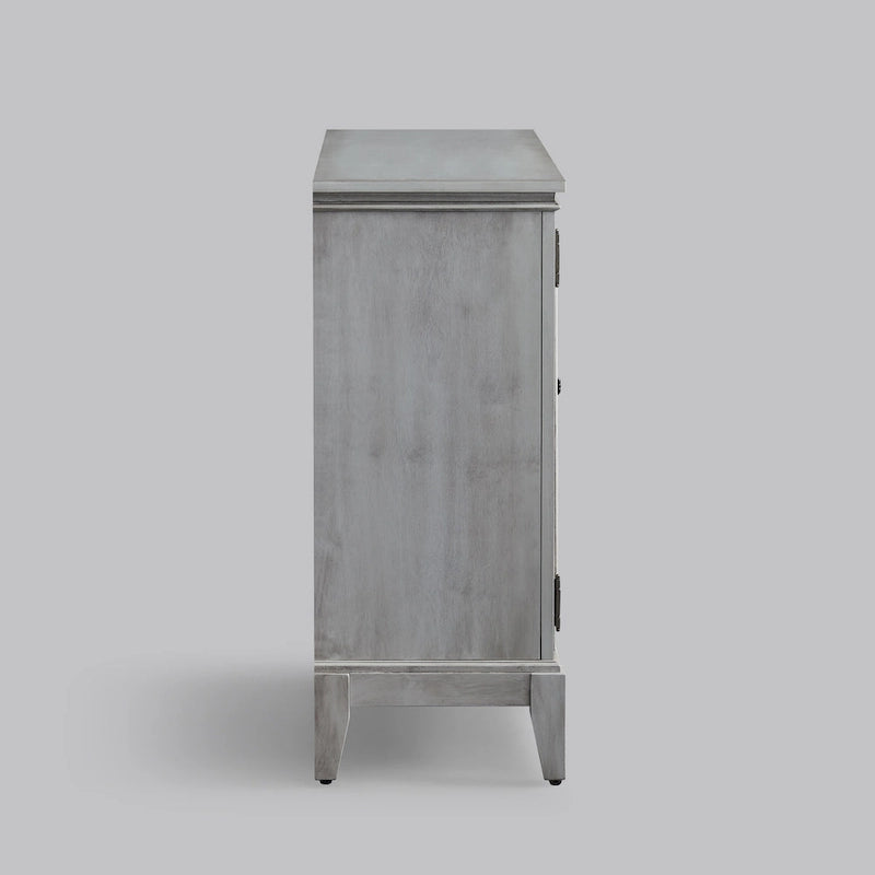 Sideboard & Buffets Cabinet, Accent Display Storage Distressed Console Cabinet for Entryway Living Room Bedroom Kitchen