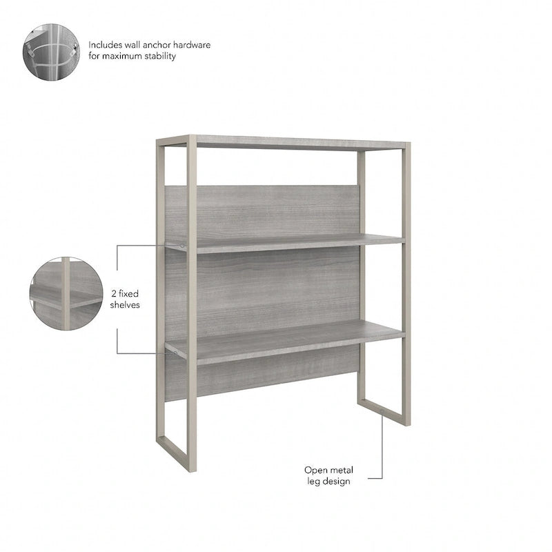 Lateral File Cabinet with Shelves