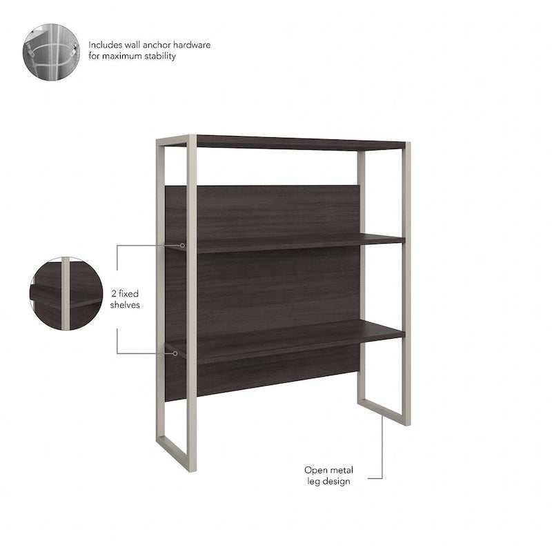 Lateral File Cabinet with Shelves