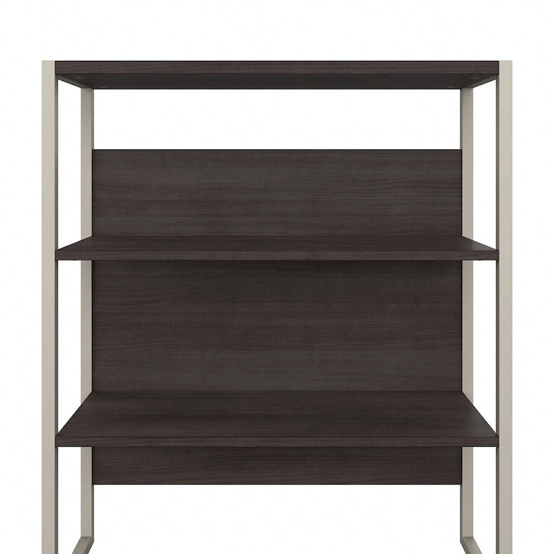 Lateral File Cabinet with Shelves