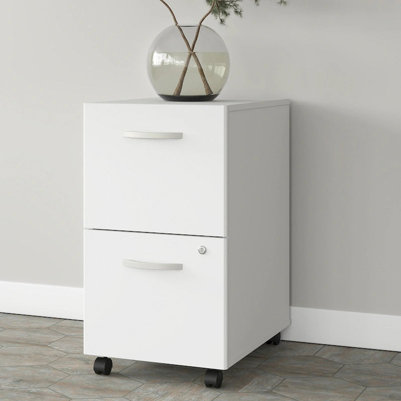 2 Drawer Mobile File Cabinet