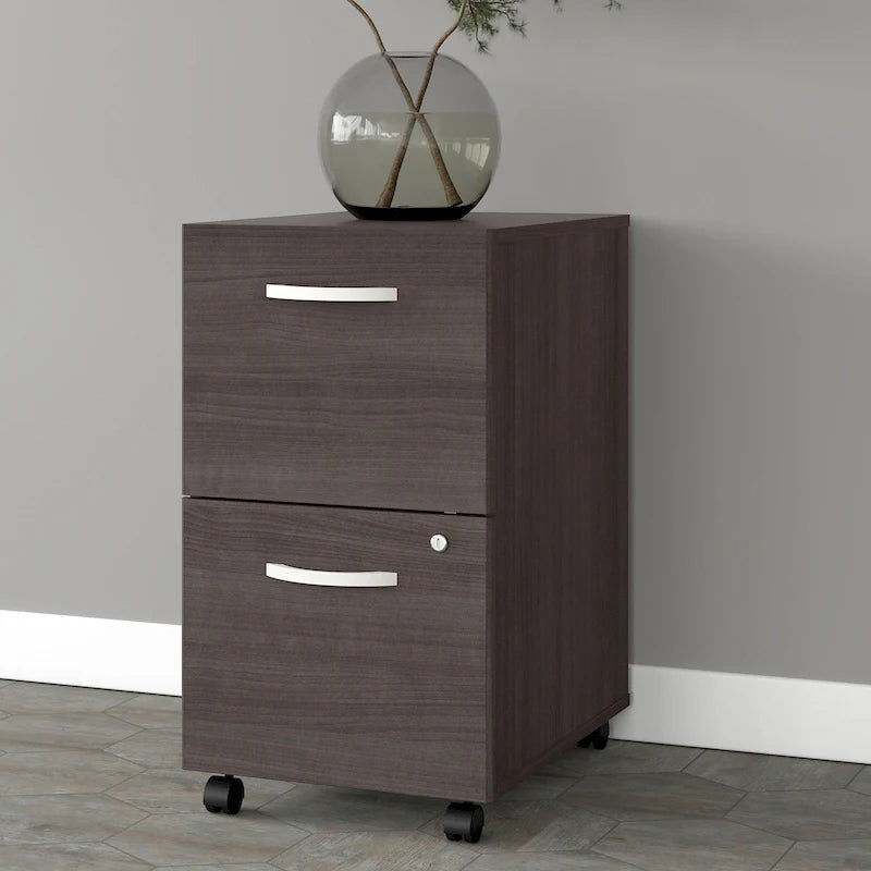 2 Drawer Mobile File Cabinet