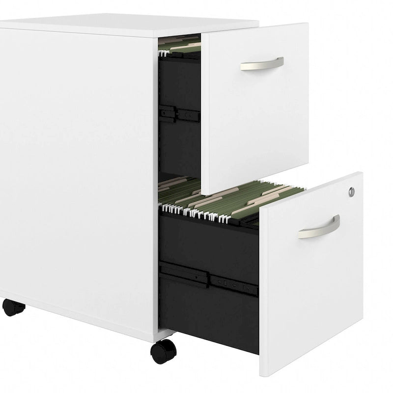2 Drawer Mobile File Cabinet