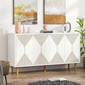 Meuble bas autoportant, buffet classique de 55 pouces
