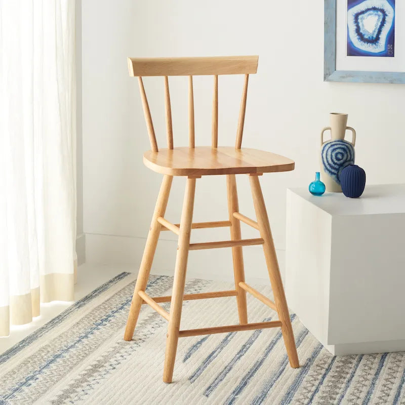 Tabouret de bar moderne 63,5 cm (L) × 43,2 cm (P) × 91,4 cm (H) – Assise élégante et robuste pour la cuisine, le bar et la salle à manger