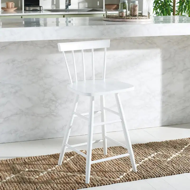 Tabouret de bar moderne 63,5 cm (L) × 43,2 cm (P) × 91,4 cm (H) – Assise élégante et robuste pour la cuisine, le bar et la salle à manger