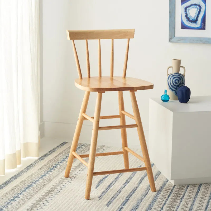 Tabouret de bar moderne 63,5 cm (L) × 43,2 cm (P) × 91,4 cm (H) – Assise élégante et robuste pour la cuisine, le bar et la salle à manger