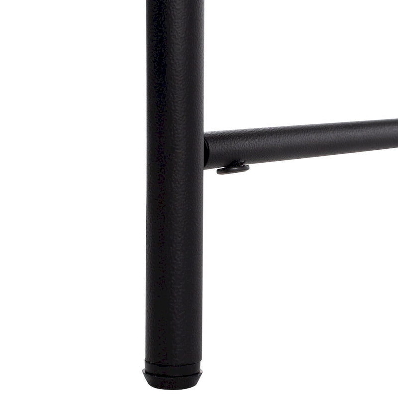 Banc ottoman rembourré X-Bench, 127 cm de large, capitonné, pour chambre et entrée