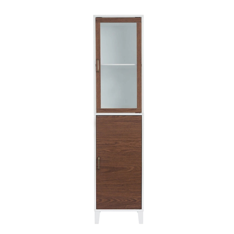 Freestanding Linen Tower