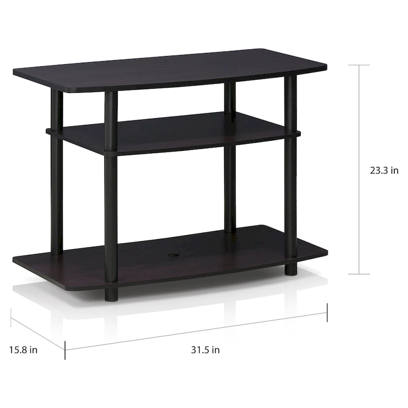 Meuble TV 3 niveaux St. Marks sans outils