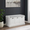 Banc de rangement rembourré – Siège multifonctionnel avec rangement intégré