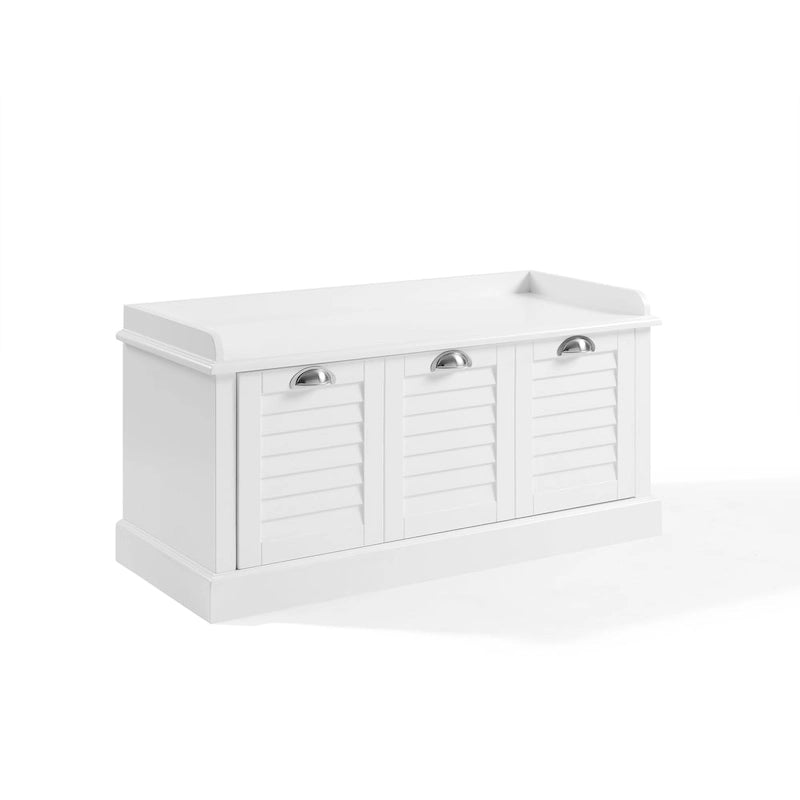 Banc de rangement rembourré – Siège multifonctionnel avec rangement intégré