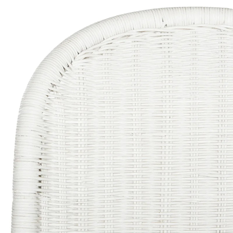 Chaise de salle à manger en osier gris (2) - 19Lx26Px35H