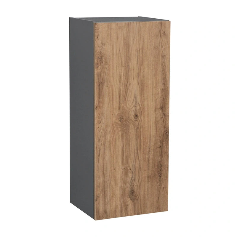 12 x 36 Wall Cabinet-Single Door-Grey - 12 x 36 x 12
