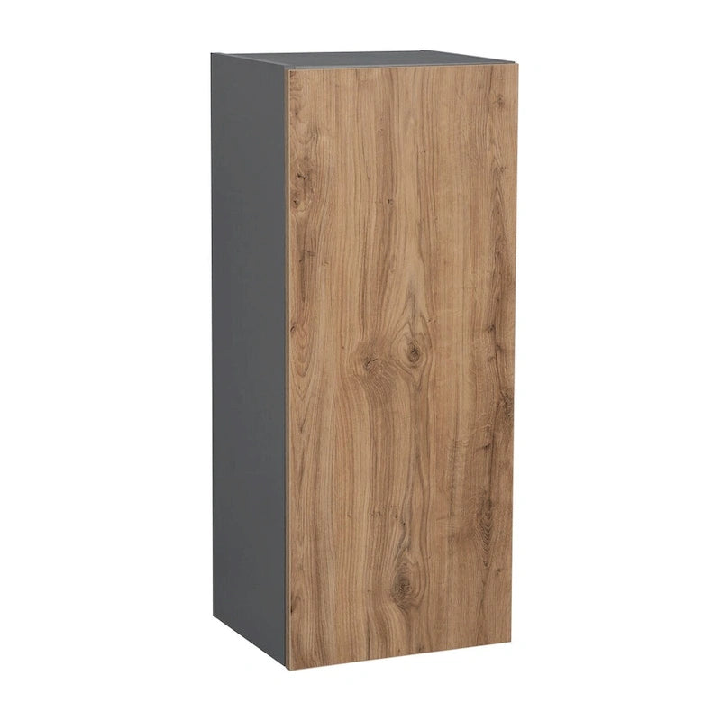 12 x 36 Wall Cabinet-Single Door-Grey - 12 x 36 x 12