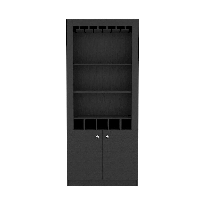 Bar Cabinet for Kitchen, Dining Room,Living Room, Black