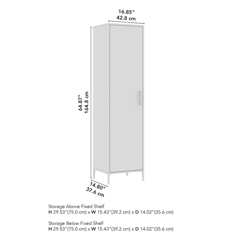 Narrow Storage Cabinet with Door