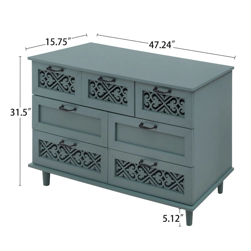 7 Drawer Cabinet
