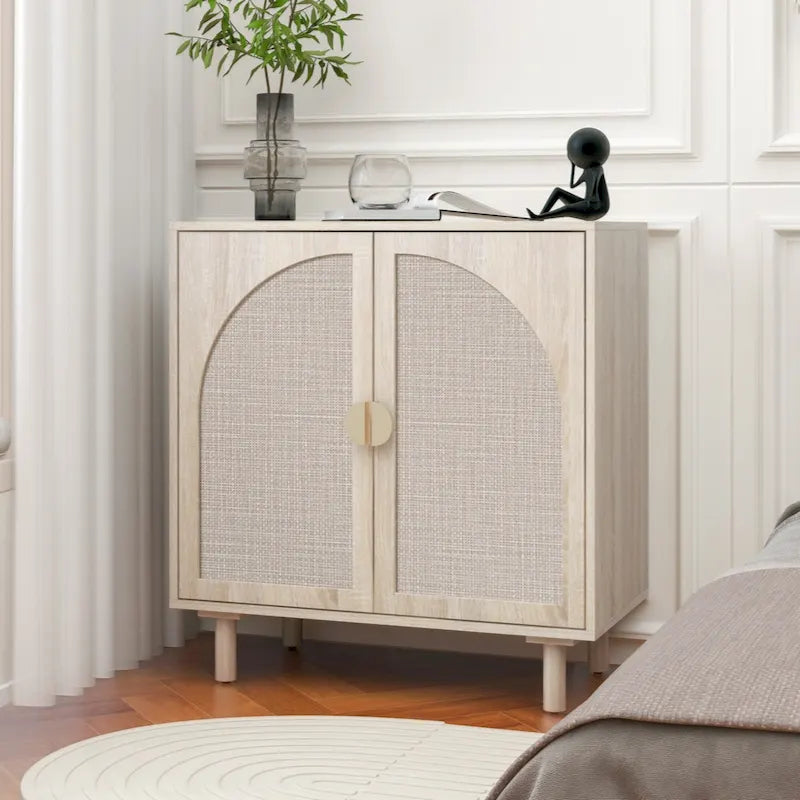 2 Door Cabinet, Suitable for Bedroom, Living Room, Study