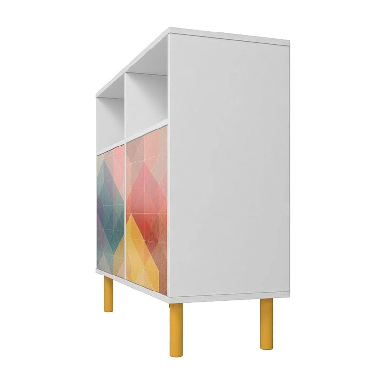 Mid-Century Modern 6 Shelf Sideboard