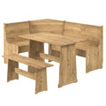 Table de salle à manger d'angle Corona – Conception peu encombrante pour les petites salles à manger