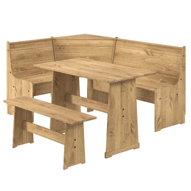 Table de salle à manger d'angle Corona – Conception peu encombrante pour les petites salles à manger